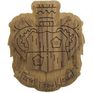 Zeta Tau Alpha Carved Background