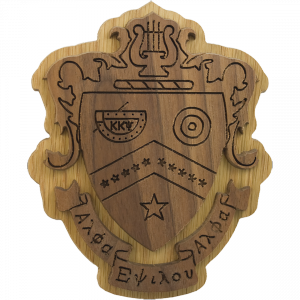 Kappa Kappa Psi Carved Background